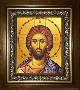 Господь Вседержитель 18х24 в киоте 24х30 km_25_1416