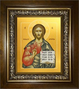 Господь Вседержитель 18х24 в киоте 24х30 km_25_1426