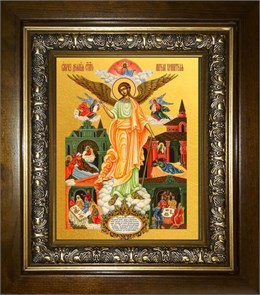 Ангел Хранитель 18х24 в киоте 24х30 km_25_1433