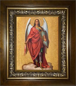 Михаил Архангел 18х24 в киоте 24х30 km_25_1452