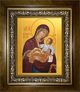 Муромская икона Божией Матери 18х24 в киоте 24х30 km_25_1531