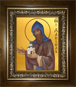 Даниил Московский благоверный князь 18х24 в киоте 24х30 km_25_1567