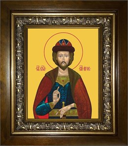 Игорь Черниговский, Благоверный Великий князь 18х24 в киоте 24х30 km_25_1584