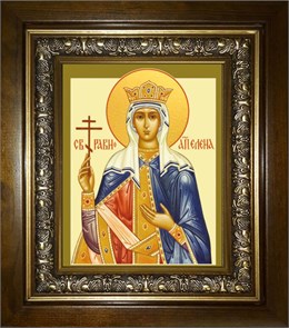Елена равноапостольная царица 18х24 в киоте 24х30 km_25_1634