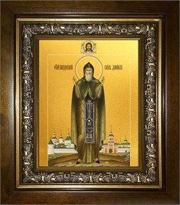 Даниил Московский благоверный князь 18х24 в киоте 24х30 km_25_1652