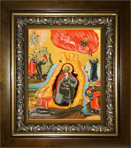 Илия (Илья) Пророк 18х24 в киоте 24х30 km_25_1737