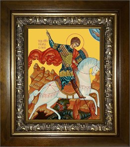 Георгий Победоносец 18х24 в киоте 24х30 km_25_1776