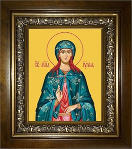 Юлия (Иулия) мученица 18х24 в киоте 24х30 km_25_1797