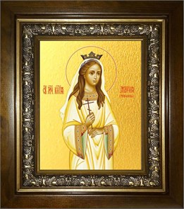 Мария (Романова) страстотерпица, царевна 18х24 в киоте 24х30 km_25_1820