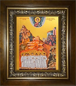 Вифлеемские младенцы мученики 18х24 в киоте 24х30 km_25_2234