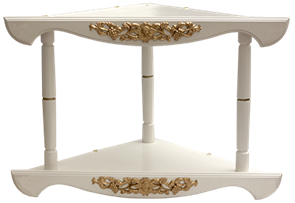 {{photo.Alt || photo.Description || 'Полка для икон двухъярусная угловая с узором №60 (краска)'}}