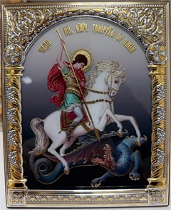 {{photo.Alt || photo.Description || 'Икона "Чудо святого Георгия  Победоносца о змие"'}}