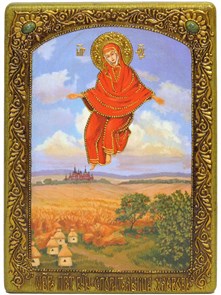 {{photo.Alt || photo.Description || 'Аналойная икона "Пресвятой Богородицы Спорительница хлебов" на черном дубе'}}