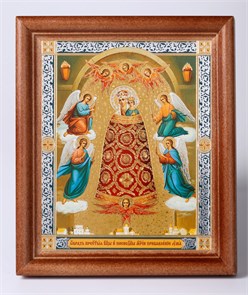 Икона в деревянной рамке 11х13 Прибавление ума 2 235071