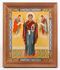 {{photo.Alt || photo.Description || 'Икона в деревянной рамке 11х13 Нерушимая Стена с предстоящими'}}