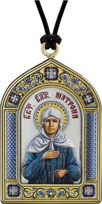 Подвесная Икона Святой Блаженной Матроны Московской SIL017