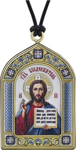 Подвесная Икона Господь Благословляющий SIL023