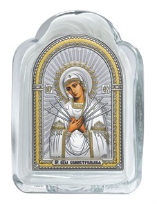 Икона Семистрельной Божией Матери SIL037