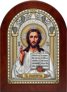 Икона Господь Благословляющий SIL107