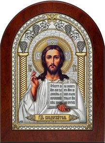 Икона Господь Благословляющий SIL108
