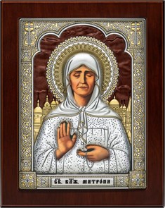 Икона Святой Блаженной Матроны Московской SIL115