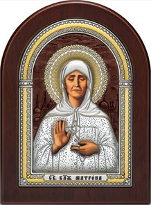 Икона Святой Блаженной Матроны Московской SIL125