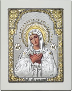 Икона Божией Матери «Умиление» SIL196