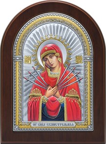 Икона Божией Матери Семистрельная SIL265