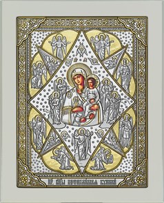 Икона Божией Матери Неопалимая Купина SIL342