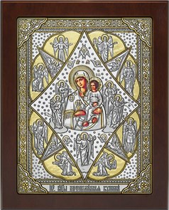 Икона Божией Матери Неопалимая Купина SIL343