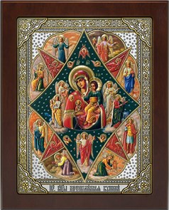 Икона Божией Матери Неопалимая Купина SIL344