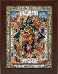 Икона Божией Матери Неопалимая Купина SIL346