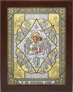 Икона Божией Матери Неопалимая Купина SIL349