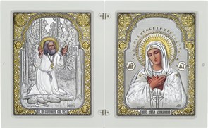 Двойной Створчатый Прямоугольный Складень 'Дивеевский' SIL492