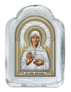 Икона Блаженной Матроны Московской SIL507