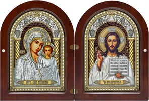 Двойной Створчатый Арочный Складень SIL586