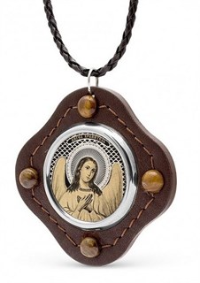 {{photo.Alt || photo.Description || 'Образок серебряный Ангел-Хранитель 1 гр. подвеска из серебра'}}