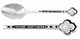 Ложка из серебра 226957