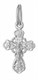 Крест серебрянный, с корундами, коллекция "Иваново", 0.61 гр. 226547