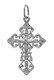 Крест серебрянный, с корундами, Эпифания, 1.50 гр. 226226