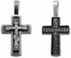 Крест серебряный черненый 1.85 гр. 226159