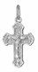 Крест серебрянный, с корундами, коллекция "Иваново", 1.73 гр. 226006