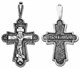 Крест серебряный черненый 2.74 гр. 225872