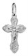 Крест серебряный прочный 2.06 гр. 225806
