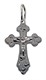Крест серебряный прочный 2.29 гр. 225721