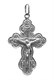 Крест серебряный прочный 2.83 гр. 225691