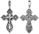 Крест серебряный черненый 4.17 гр. 225631