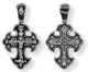Крест серебряный черненый Спаси и Сохрани 4.41 гр. 225596