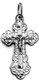 Крест серебряный прочный 3.84 гр. 225560