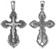 Крест серебряный черненый 5.09 гр. 225521